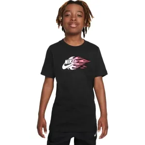 Nike SPORTSWEAR Chlapčenské tričko, čierna, veľkosť
