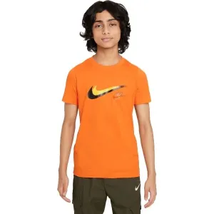 Nike SPORTSWEAR Chlapčenské tričko, oranžová, veľkosť #9575718