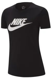 Nike NSW TEE ESSENTIAL W Dámske tričko, čierna, veľkosť S
