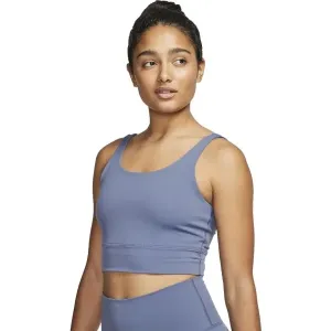 Nike YOGA LUXE Dámske tielko, modrá, veľkosť #8979618