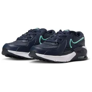 Nike AIR MAX EXCEE PS Detská voľnočasová obuv, tmavo modrá, veľkosť 33