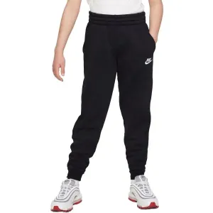 Nike SPORTSWEAR CLUB FLEECE Chlapčenské tepláky, čierna, veľkosť L