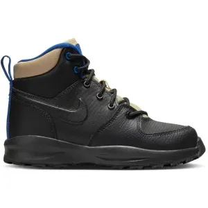 Nike MANOA Chlapčenská zimná obuv, čierna, veľkosť 33