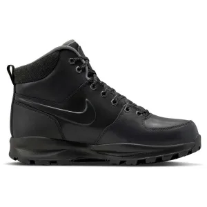 Nike MANOA LEATHER SE Pánska zimná obuv, čierna, veľkosť 45