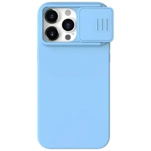 Nillkin CamShield Silky Silikonový Kryt pro Apple iPhone 15 Pro Blue Haze #8607249