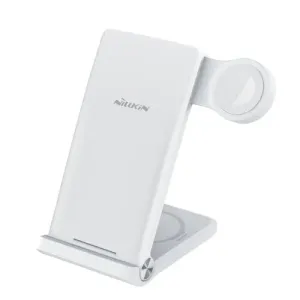 Nillkin PowerTrio 3 v 1 Bezdrôtová Nabíjačka na Apple Watch White (MFI)