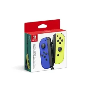 Nintendo Switch Joy-Con ovládače Blue/Neon Yellow