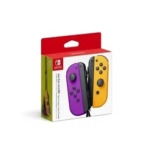Nintendo Switch Joy-Con ovládače Neon Purple/Neon Orange