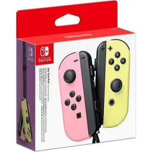 Nintendo Switch Joy-Con ovladače Pastel Pink / Yellow