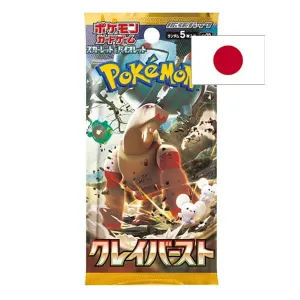 Nintendo Pokémon Clay Burst Booster - japonsky