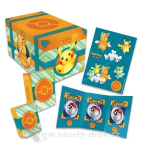 Nintendo Pokémon Paldea Adventure Chest - darčekový box Pikachu