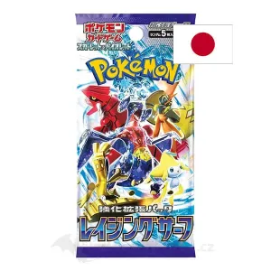 Nintendo Pokémon Scarlet and Violet Raging Surf Booster - japonsky
