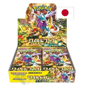Nintendo Pokémon Scarlet and Violet Wild Force Booster Box - japonsky