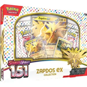 Nintendo Pokémon Scarlet & Violet 151 Zapdos ex Collection