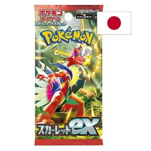 Nintendo Pokémon Sword & Shield - Scarlet EX Booster - japonsky