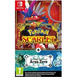 Pokémon Scarlet + Area Zero DLC – Nintendo Switch #8327561