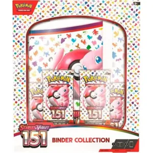Nintendo Pokémon Scarlet & Violet 151 Binder Collection (album na karty + 4x Booster 151)