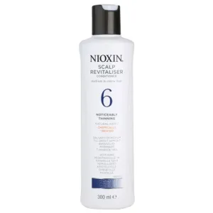 Nioxin System 6 Scalp Revitaliser ľahký kondicionér pre výrazné rednutie normálnych až silných, prírodných a chemicky ošetrených vlasov 300 ml