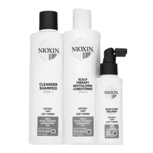 Nioxin System 1 Loyalty Kit sada 300 ml + 300 ml + 100 ml