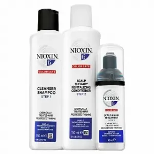 Nioxin System 6 Trial Kit sada pre rednúce vlasy 150 ml + 150 ml + 40 ml