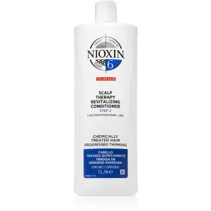Nioxin Revitalizer pokožky pre rednúce normálnu až silné prírodné aj chemicky ošetrené vlasy System 6 (Conditioner System 6 ) 1000 ml