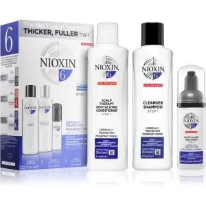 Nioxin Darčeková sada pre rednúce normálnu až silné prírodné aj chemicky ošetrené vlasy System 6 ( Hair System Starter Kit 6)