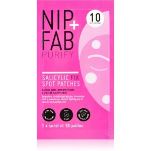 NIP+FAB Salicylic Fix čistiace pleťové náplasti 10 ks