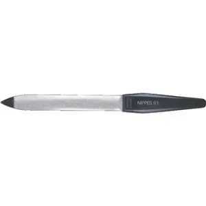Solingen Pilník zafírový špicatý čierny chrom. 16 cm