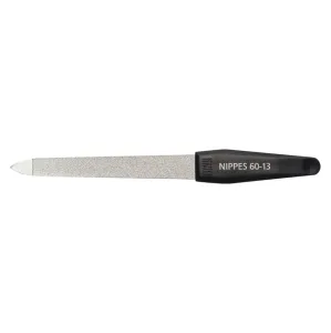 Nippes Solingen Pilník zafírový špicatý čierny 13 cm