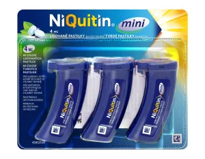 NiQuitin Mini pastilky proti fajčeniu 4mg 60ks