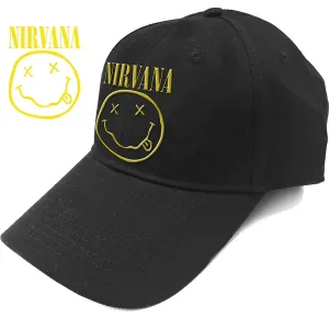 Nirvana Logo & Smiley Hudobná šiltovka