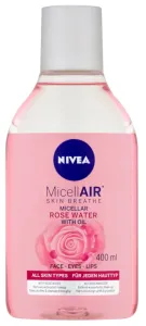 Nivea MicellAIR® Rose Water 400 ml micelárna voda pre ženy na veľmi suchú pleť; na rozjasnenie pleti; na unavenú pleť