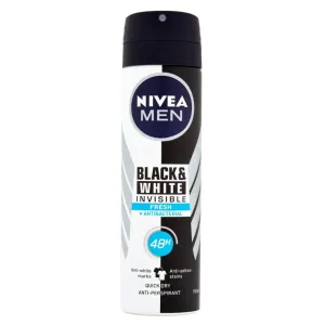 Nivea Men Invisible For Black & White Fresh 48h 150 ml antiperspirant pre mužov deospray