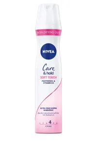 Nivea Care & Hold Soft Touch Ultra Fine Styling Spray 250 ml lak na vlasy pre ženy