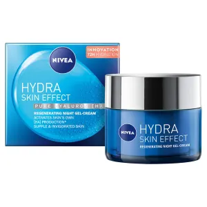 Nivea Hydra Skin Effect Refreshing 50 ml nočný pleťový krém na veľmi suchú pleť; výživa a regenerácia pleti; na rozjasnenie pleti