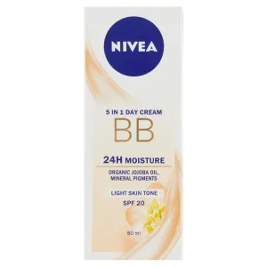 Nivea Skrášľovací hydratačný krém 5 v 1 BB Cream SPF 15 (5in1 Beautifying Moisturizer) 50 ml Light