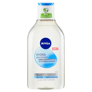 Nivea Hydra Skin Effect All-In-1 400 ml micelárna voda pre ženy na veľmi suchú pleť; na dehydratovanu pleť