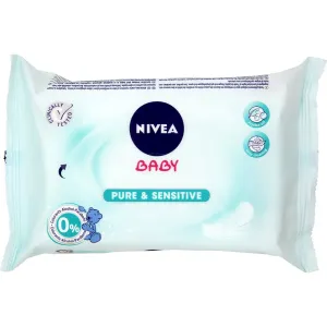 Nivea Baby Pure & Sensitive 63 ks čistiace obrúsky pre deti