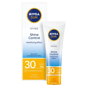 Nivea Zmatňujúci pleťový krém na opaľovanie SPF 30 (UV Face Shine Control Cream) 50 ml