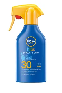 Nivea Sun Kids Protect & Care Sun Spray 5 in 1 SPF30 270 ml opaľovací prípravok na telo pre deti