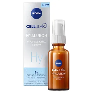 Nivea Cellular Hyaluron Professional Serum 30 ml pleťové sérum pre ženy proti vráskam; spevnenie a lifting pleti; na dehydratovanu pleť