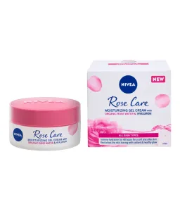 Nivea Rose Touch Anti-Wrinkle Day Cream 50 ml denný pleťový krém pre ženy proti vráskam; spevnenie a lifting pleti #397154