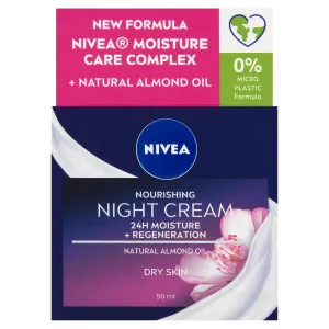 Nivea Výživný nočný krém pre suchú pleť 24H Moisture (Nourishing Night Cream) 50 ml
