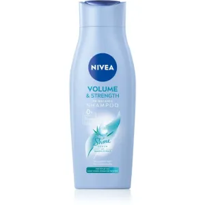 Nivea Volume & Strength 400 ml šampón pre ženy na jemné vlasy; na oslabené vlasy