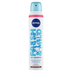 NIVEA Fresh Revive suchý šampón pre zväčšenie objemu Dark Tones 200 ml