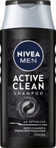 Nivea Men Active Clean šampón s aktívnymi zložkami uhlia pre mužov 250 ml