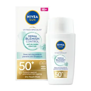 NIVEA Sun Pleťový krém Specialist Derma Skin Clear SPF50+ 40 ml
