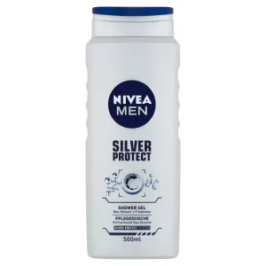 Nivea Men Silver Protect 500 ml sprchovací gél pre mužov