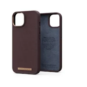 Njord iPhone 14 Max Genuine Leather Case Cognac