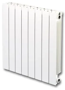 Radiátor článkový pre ústredné vykurovanie Global VIP 64,8x59 cm hliník biela HLVI5089010